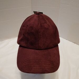 NWT Goodfellow & Co Mens adjustable hat maroon